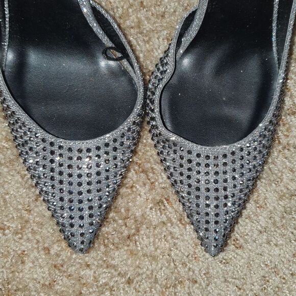 Steve Madden Proper Crystal D'Orsay Pumps sz 7 - Picture 4 of 8